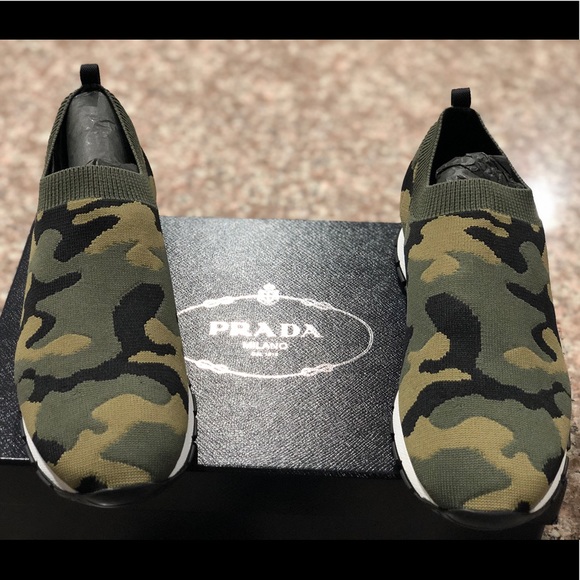 NIB Prada Slip-On Fabric upper/rubber sole. - Picture 5 of 7